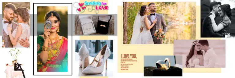 Wedding Album Design PSD