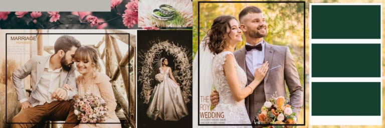 Wedding Album Design PSD