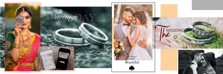 Wedding Album Design PSD