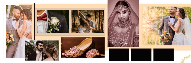 Wedding Album Design PSD