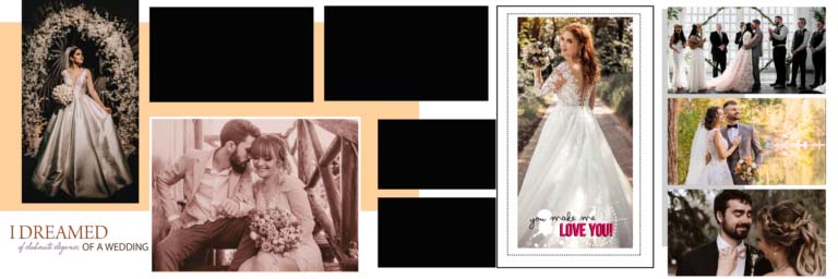 Wedding Album Design PSD