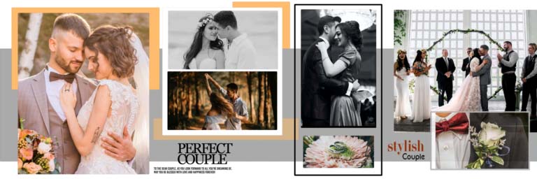 Wedding Album Design PSD