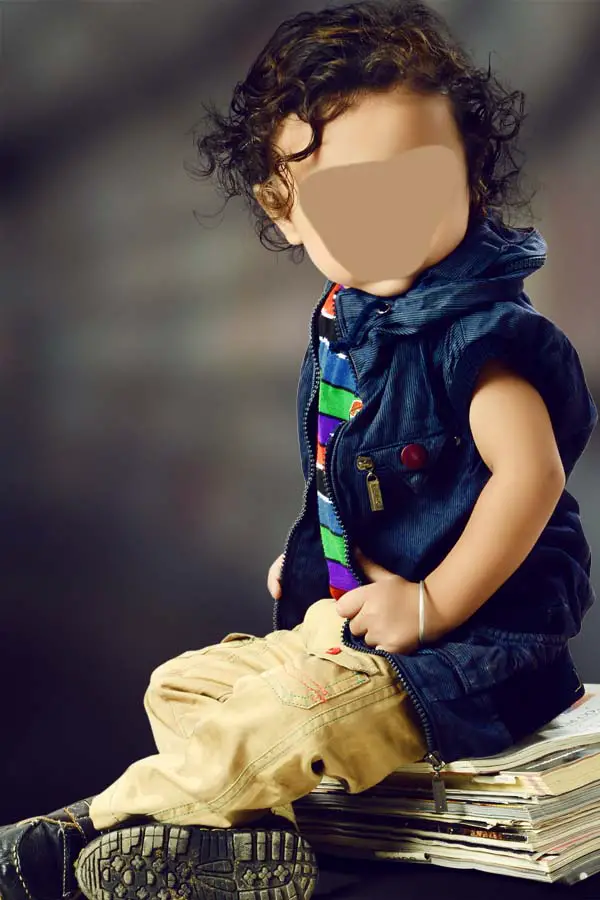 Baby Studio Background PSD 2024