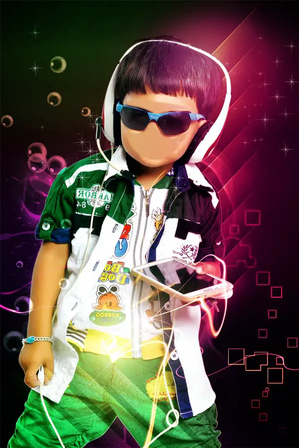 Baby Studio Background PSD 2024