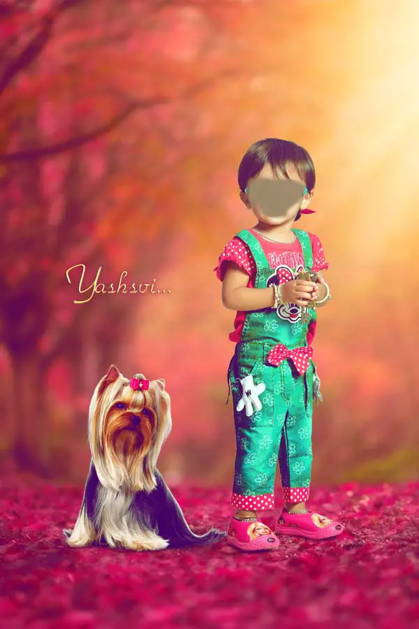 Baby Studio Background PSD 2024