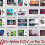 20 Pre-Wedding PSD Cover Page Designs