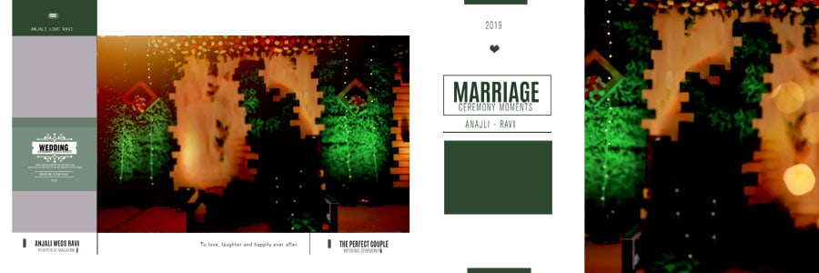 Marriage Photo Album Design