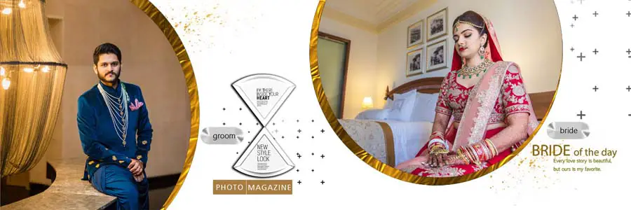 Creative 2021 Pre-Wedding Photo Album 12x36 PSD Designs