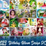 15 New 2023 Birthday Album Design PSD Templates