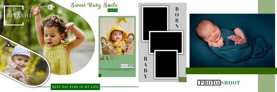 Born Baby Photo Album Design