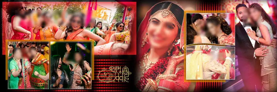 Indian Wedding Album Design