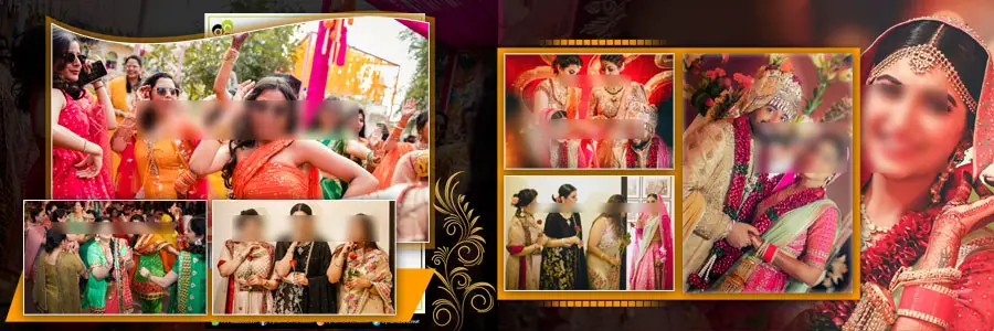 Indian Wedding Album Design