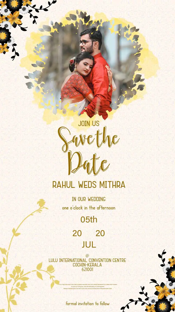 Wedding Invitation Cards For Whatsapp