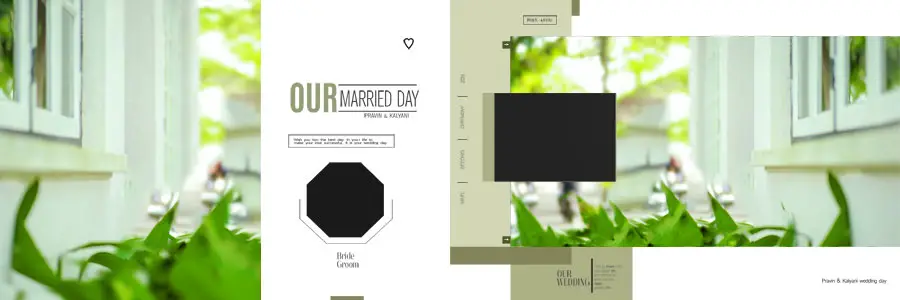 Wedding Photo Book Album Design