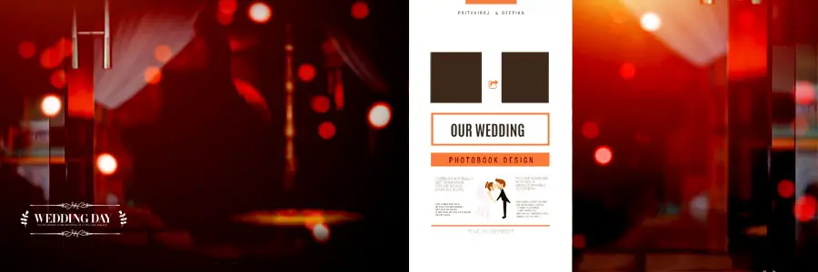 Wedding Photo Book Album Design
