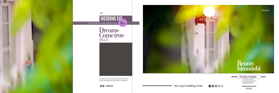 Wedding Photo Book Album Design