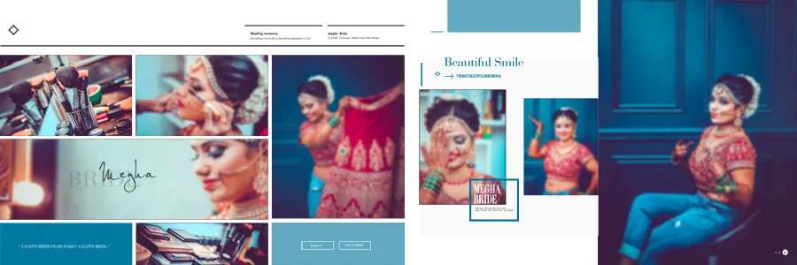 Wedding Photo Album Design PSD Pages