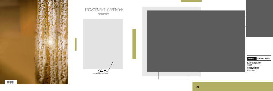Engagement Photo Album Design