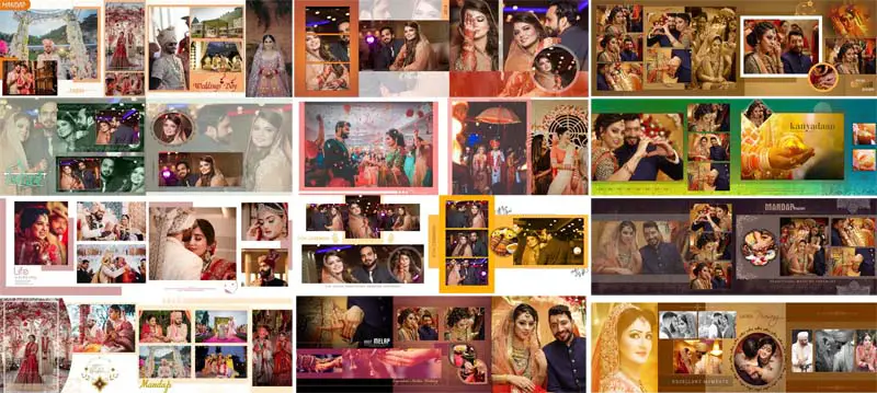 Wedding Album Design PSD Free Download 12x36 2020