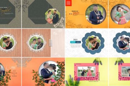 12x18 Album Cover PSD Free Download