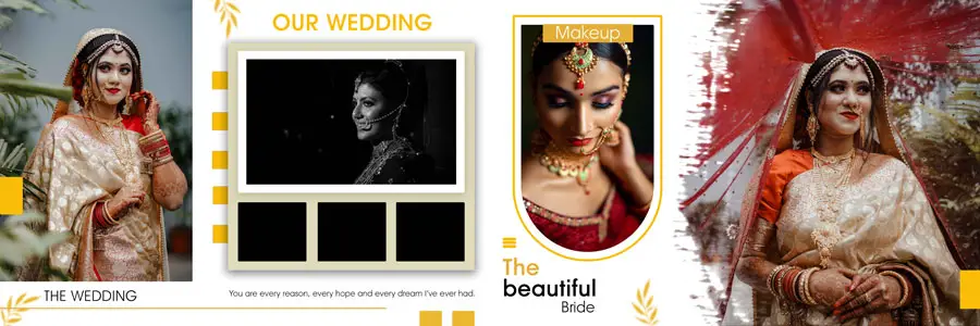 24 Wedding Album Design PSD