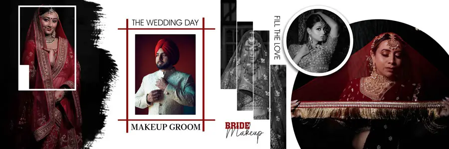 24 Wedding Album Design PSD