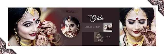 Bengali Wedding Album Design PSD