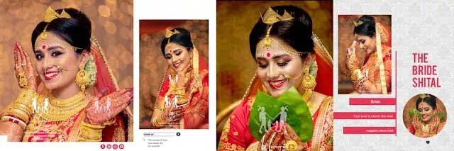 Bengali Wedding Album Design PSD