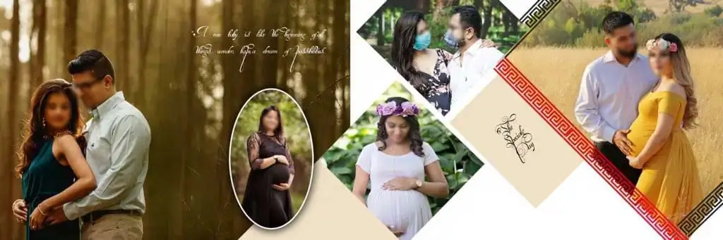 Maternity Album Design PSD