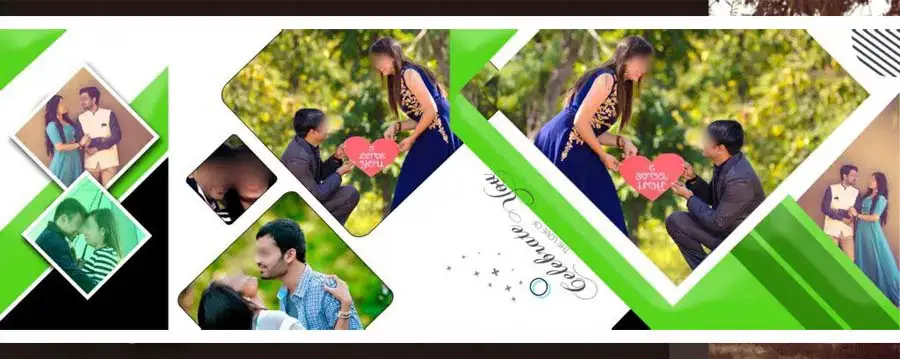 Pre Wedding Album Design