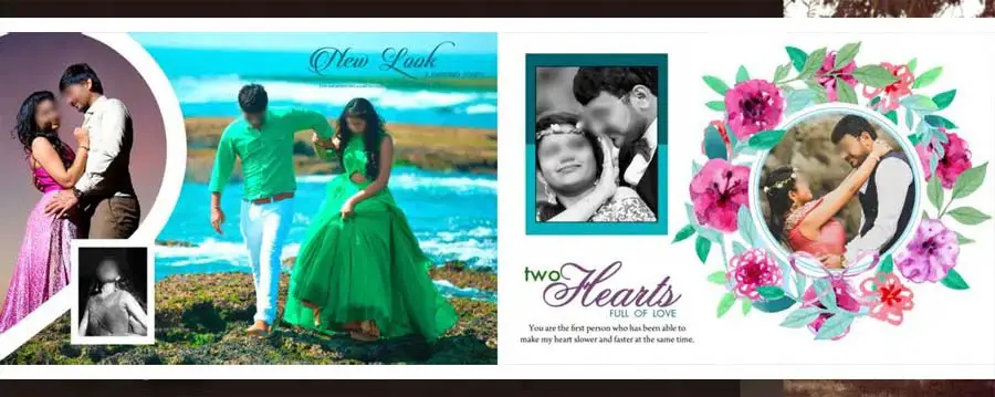 Pre Wedding Album Design