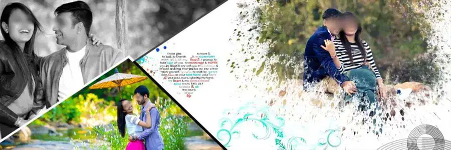 Pre Wedding Album Design PSD