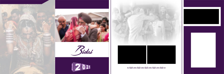 Wedding Album Design PSD