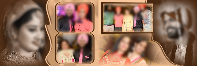 Wedding Album Vidhi Design 12x36 PSD