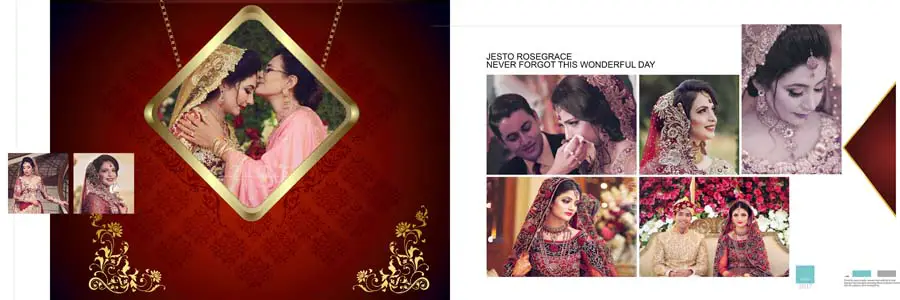 Best 10 wedding album design PSD