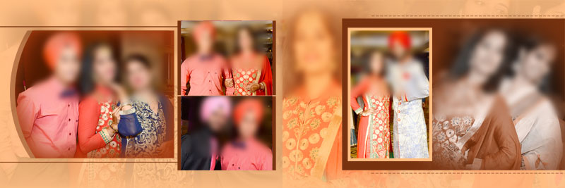 Wedding Album Design PSD