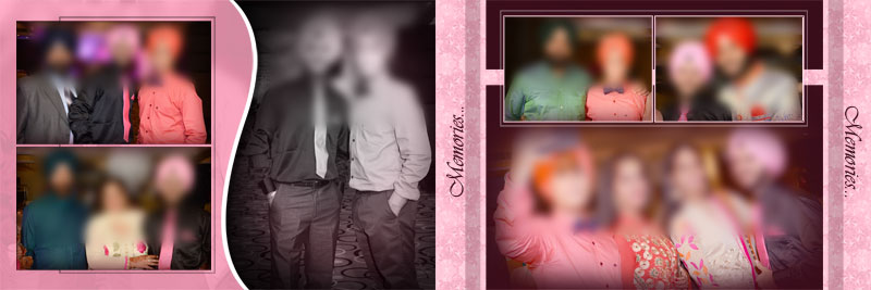 Wedding Album Design PSD