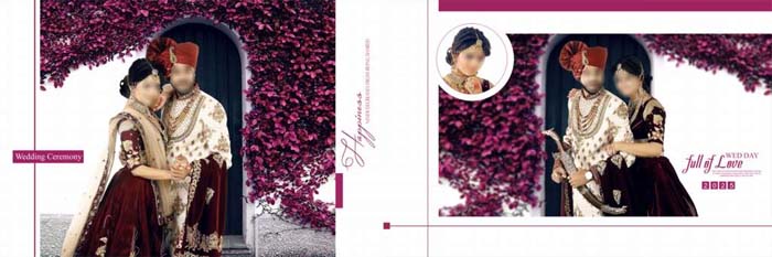 Pre-Wedding Album Design PSD 2022