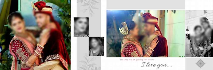 Pre-Wedding Album Design PSD 2022