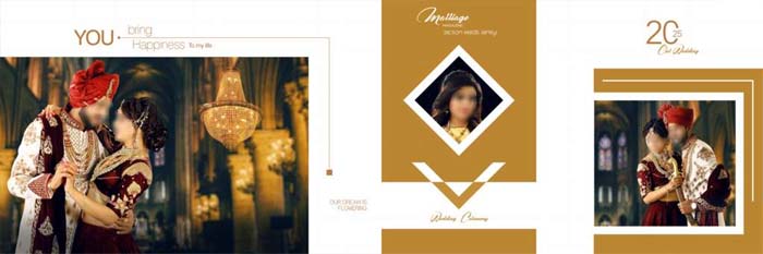 Pre-Wedding Album Design PSD 2022