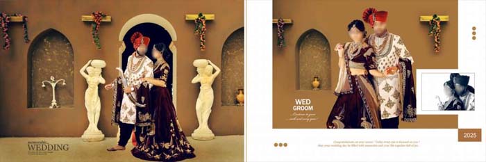 Pre-Wedding Album Design PSD 2022