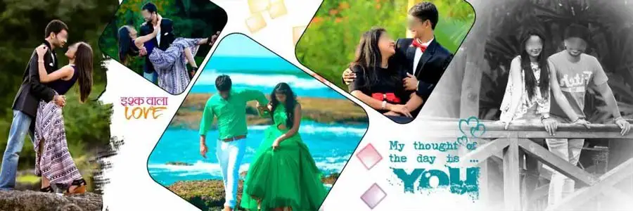 Pre Wedding Album Design PSD