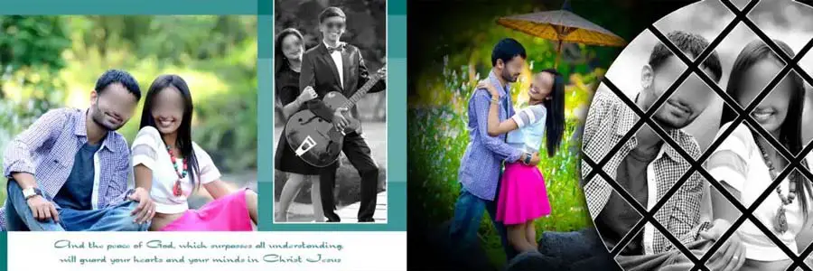 Pre Wedding Album Design PSD