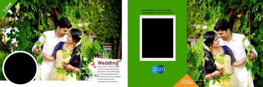 Wedding Album Design PSD 2023