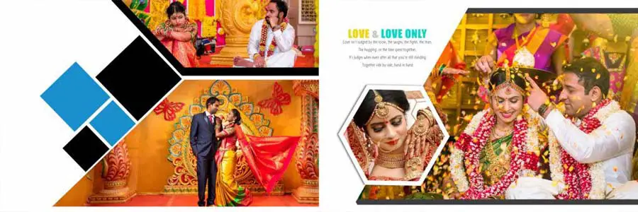 Wedding Album Design PSD 2023