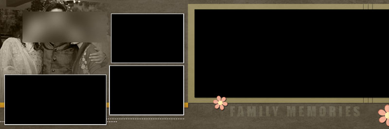 12x36 Wedding Album Vidhi PSD Templates