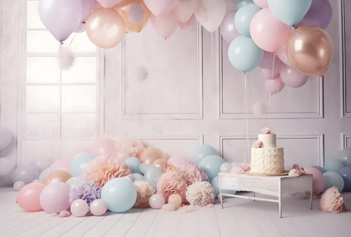 1st Birthday Digital Backdrop Bundle