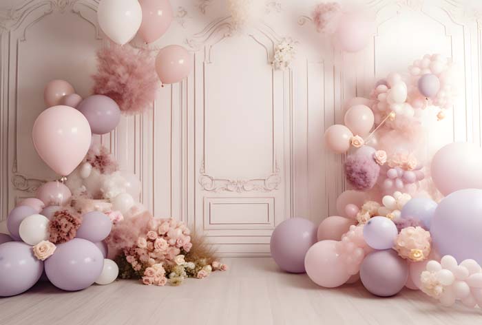 1st Birthday Digital Backdrop Bundle