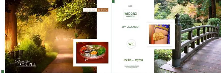 Indesign Wedding Album 12x36 PSD Templates