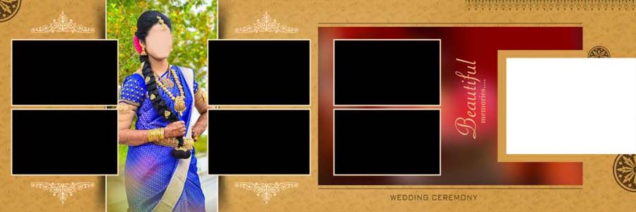 Indesign Wedding Album 12x36 PSD Templates